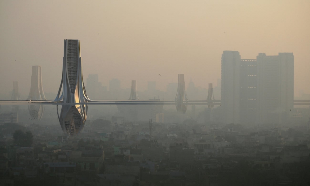 In the fight against smog, architects in Delhi get creative